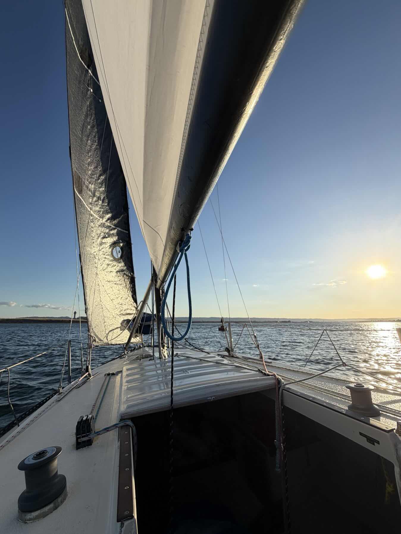 Wednesday Night Sail with a Spinnaker_D6471F80-6382-4BD0-A3F4-C28284115E01