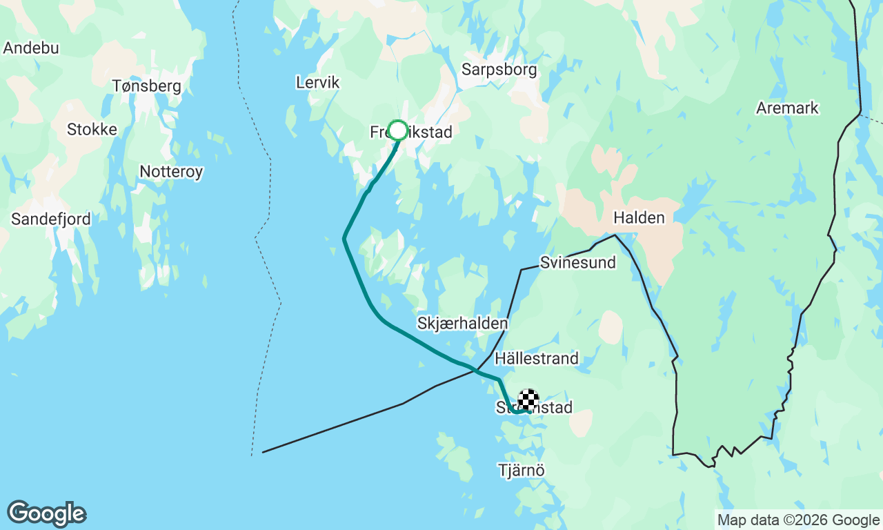 Voyage map