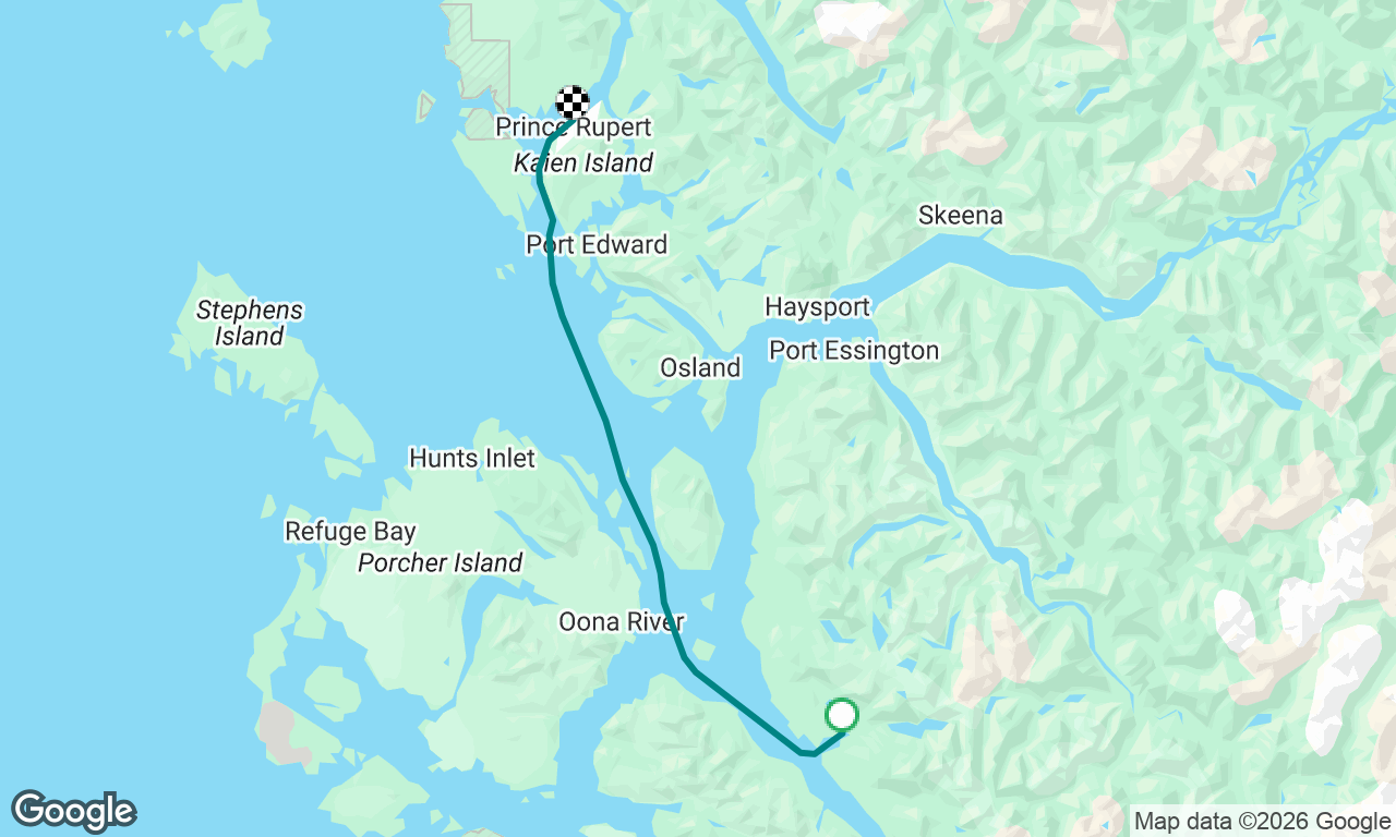 Voyage map