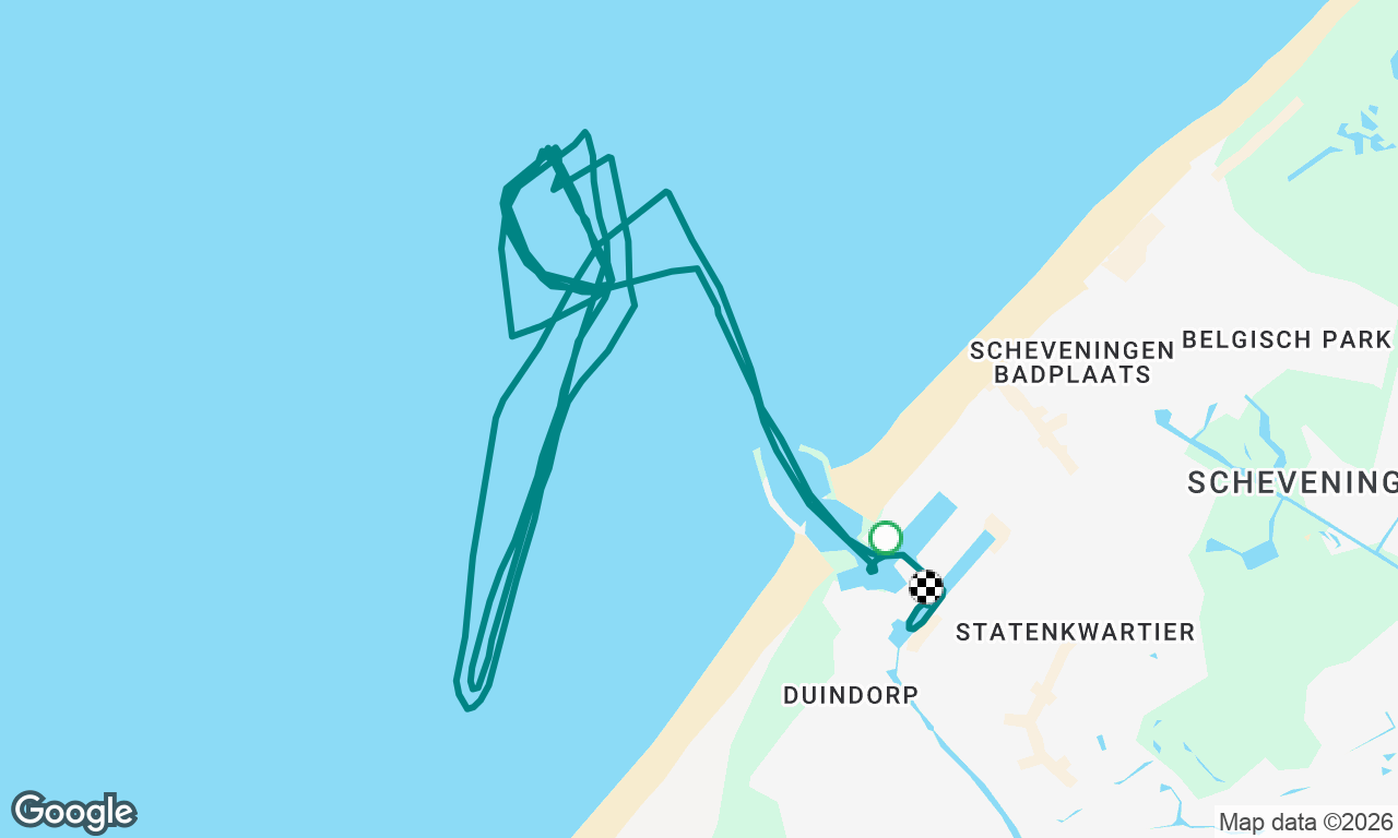 Wedstrijdje oefenen
