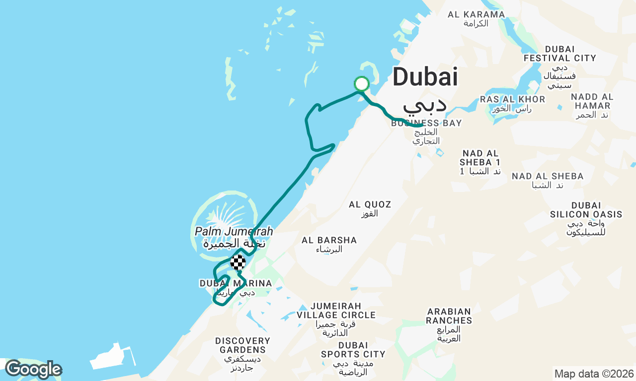 Voyage map