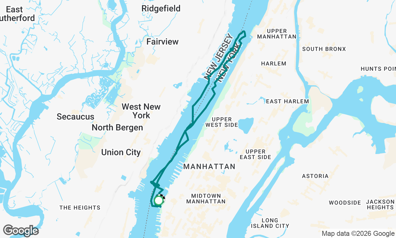 Voyage map