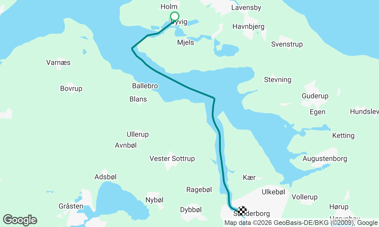 Voyage map