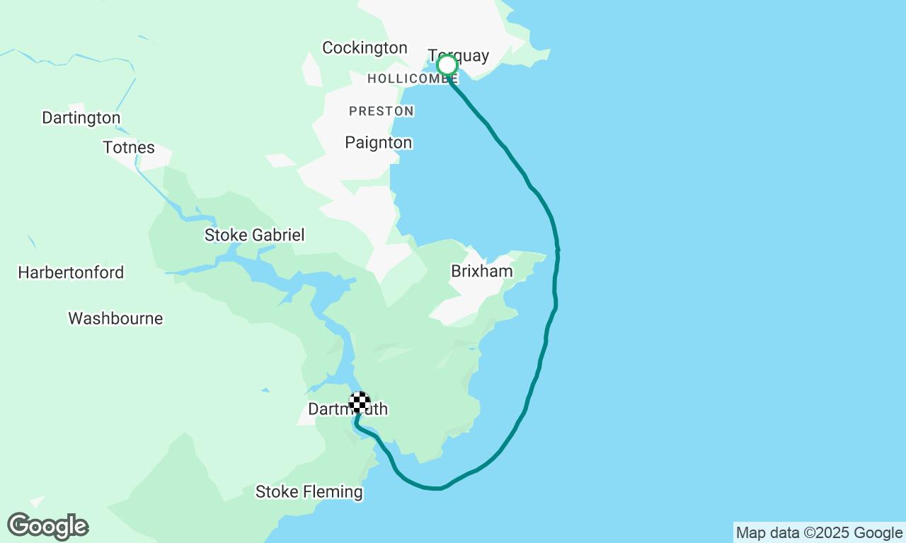 Torquay to Dartmouth Night Sail 
