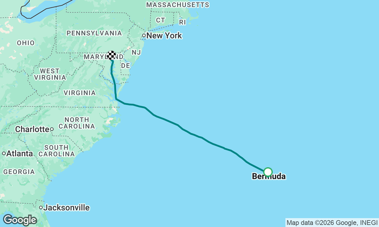 Delivery: Bermuda to Baltimore