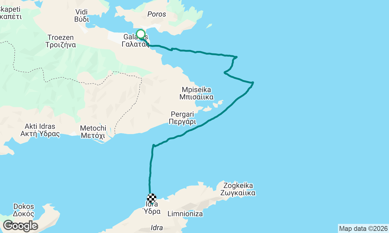Voyage map