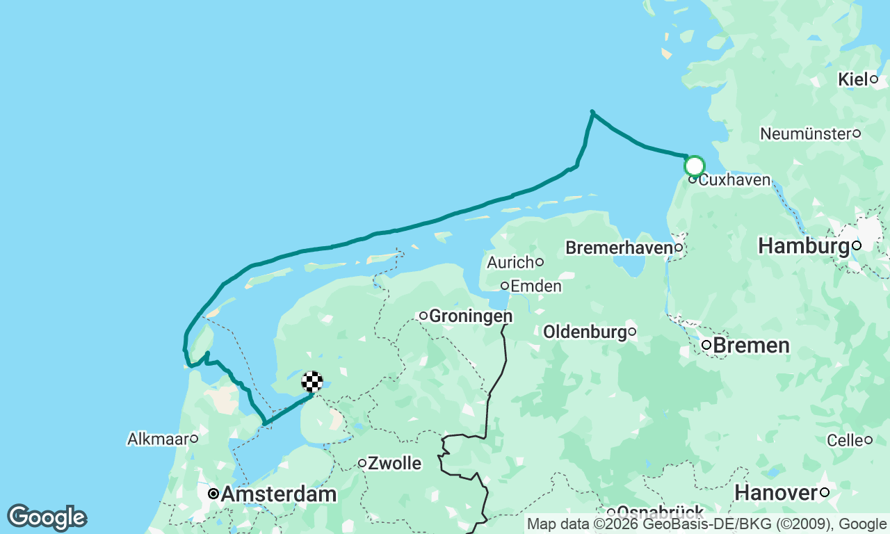Überfahrt Teil 2 Nordsee 