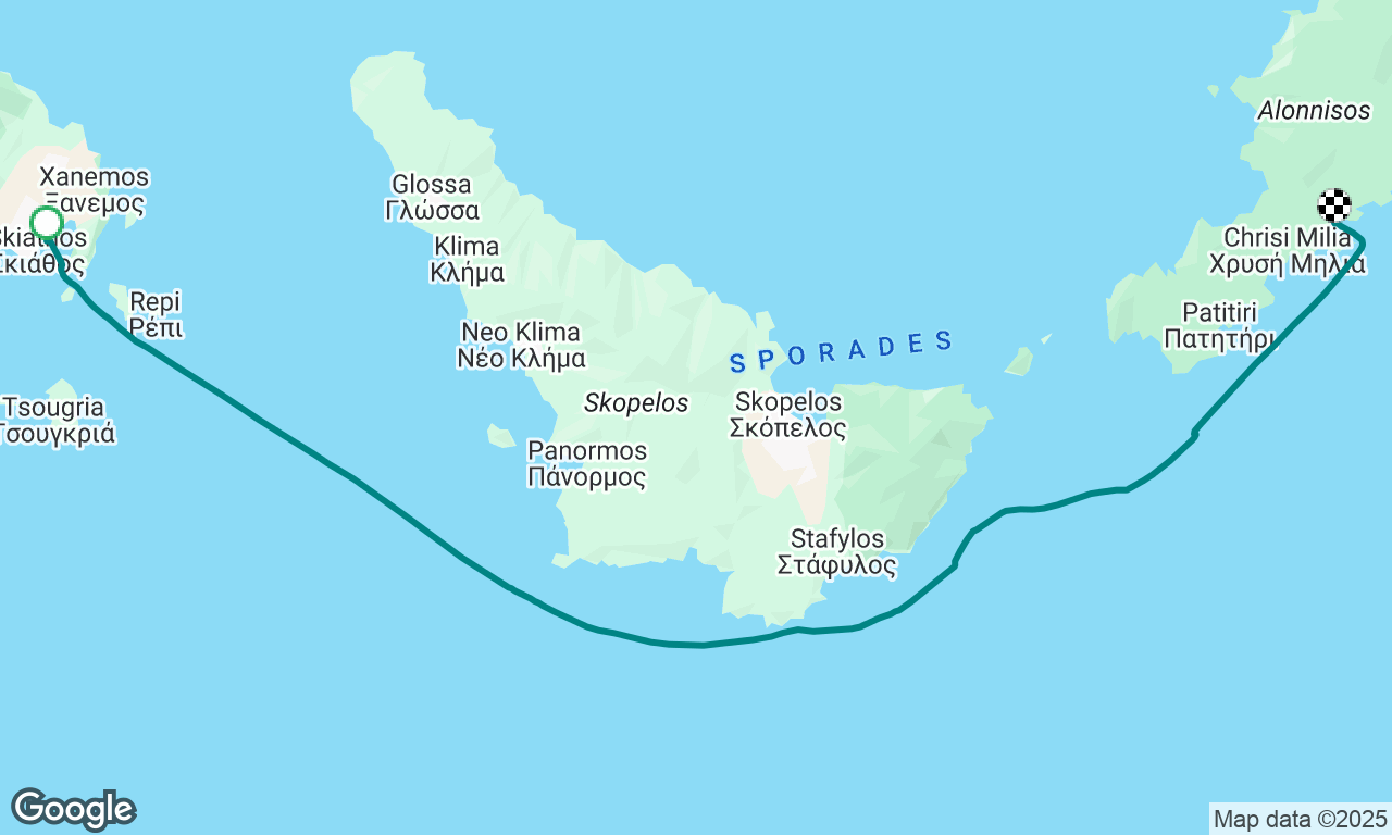 von Skiatos nach Alonnisos- Tzortzi Bucht