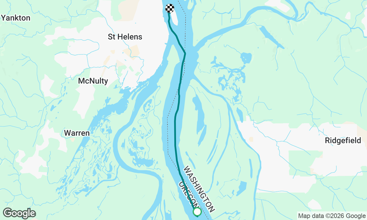 Long Distance Race to St. Helens