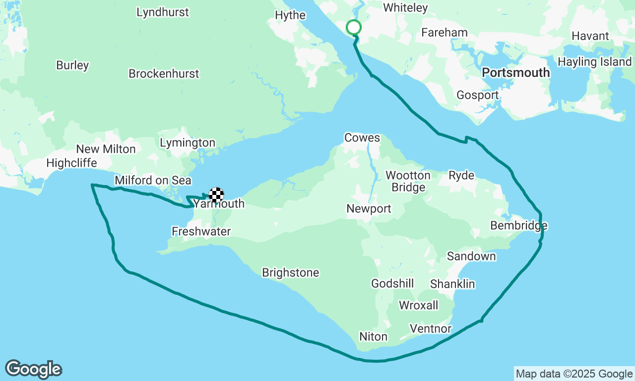 Voyage map