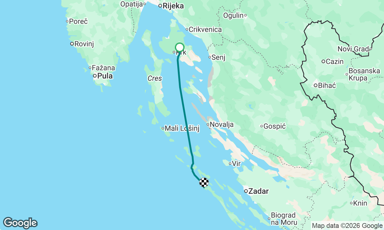 CMT 2526_07 Punat to Veli Rat