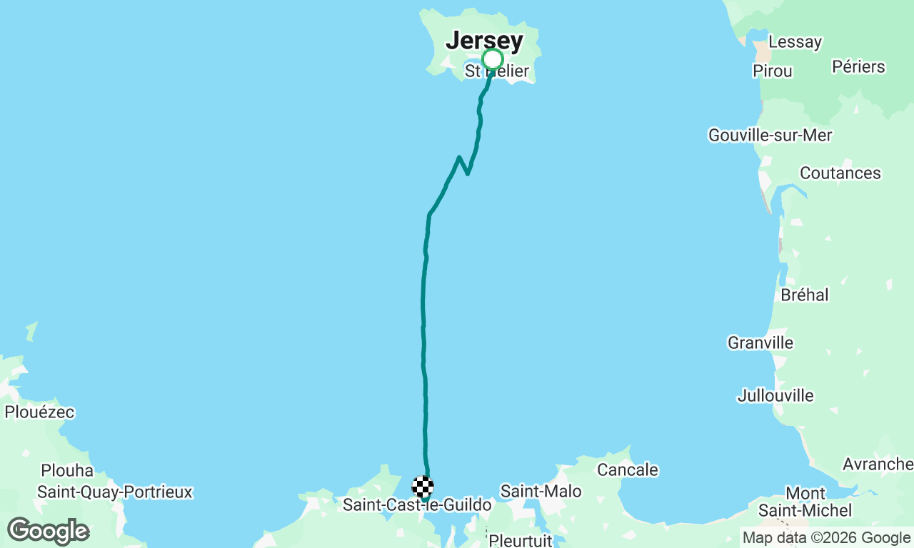 Day Skipper Day 1
Jersey to St. Cast