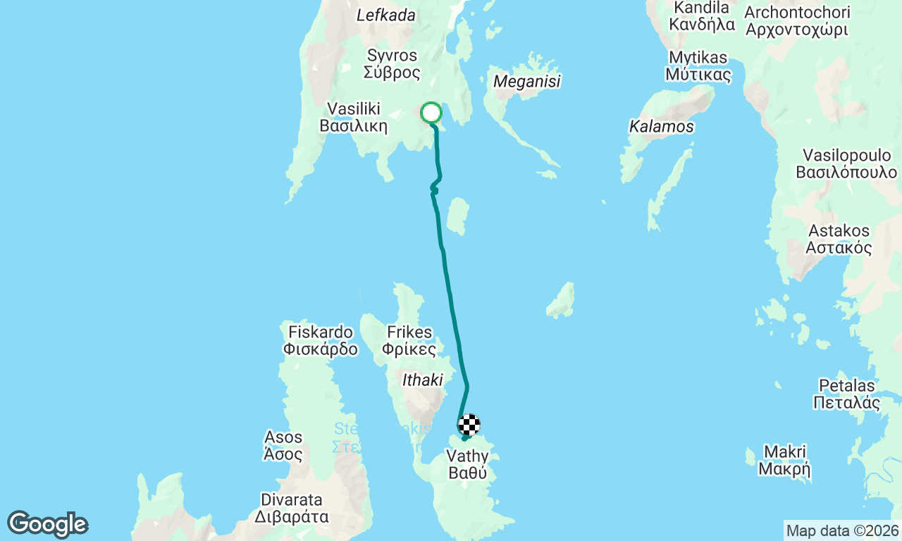 Voyage map