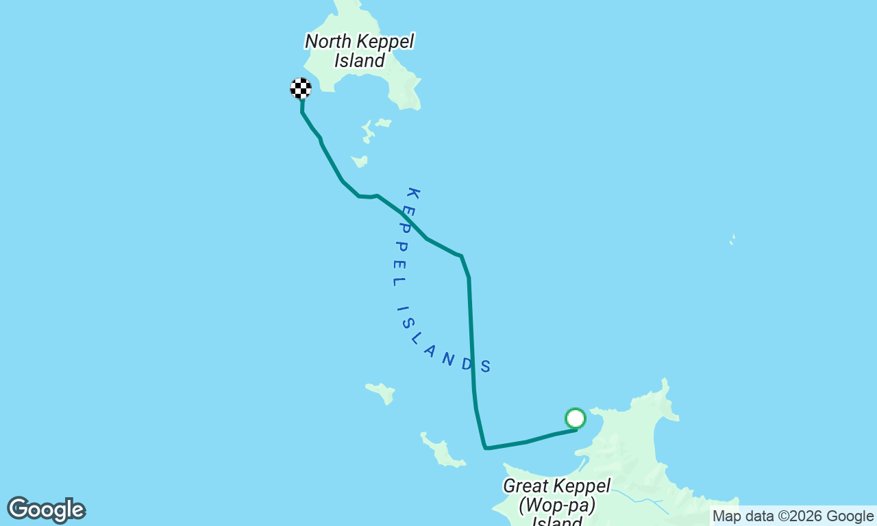 Sun 9 Aug Keppel Islands shuffle cont.