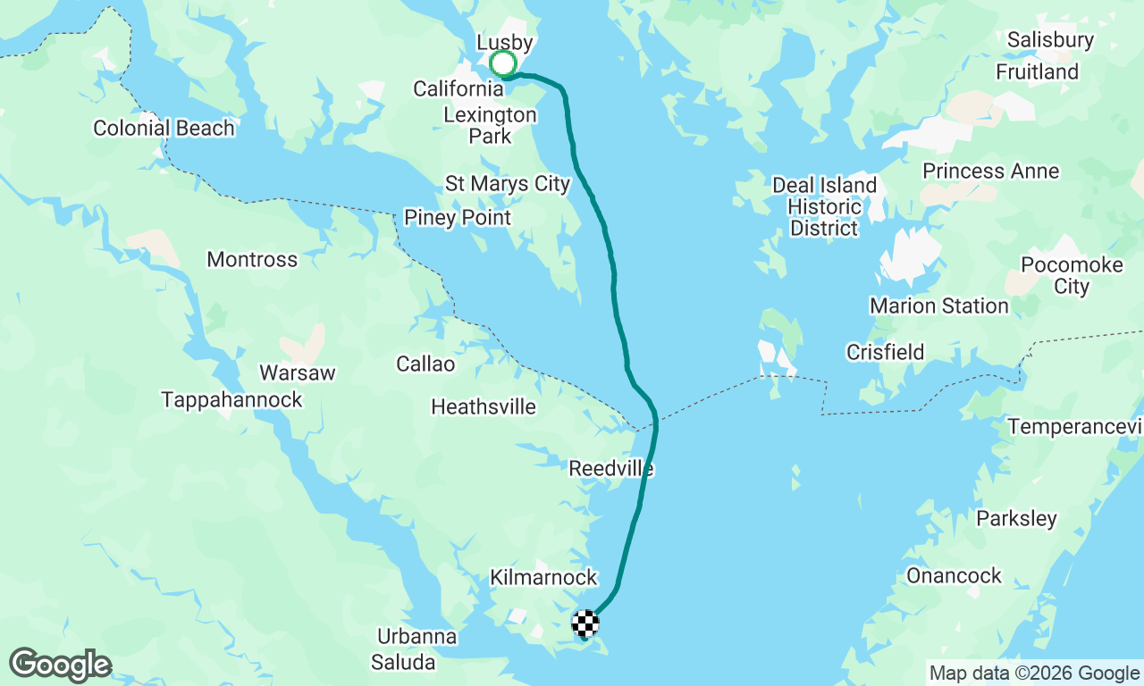 Voyage map