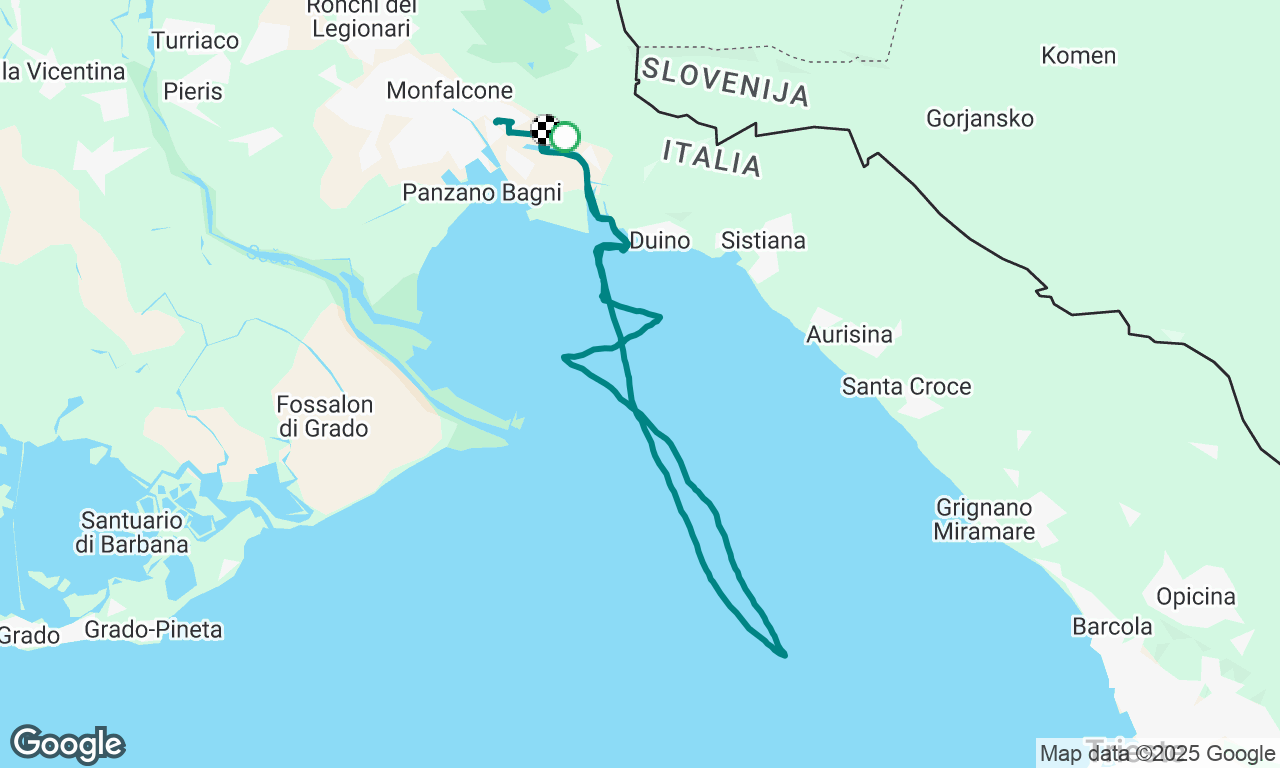 Monfalcone Test Barca a vela 