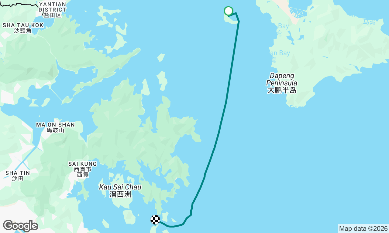 Solo sail south 