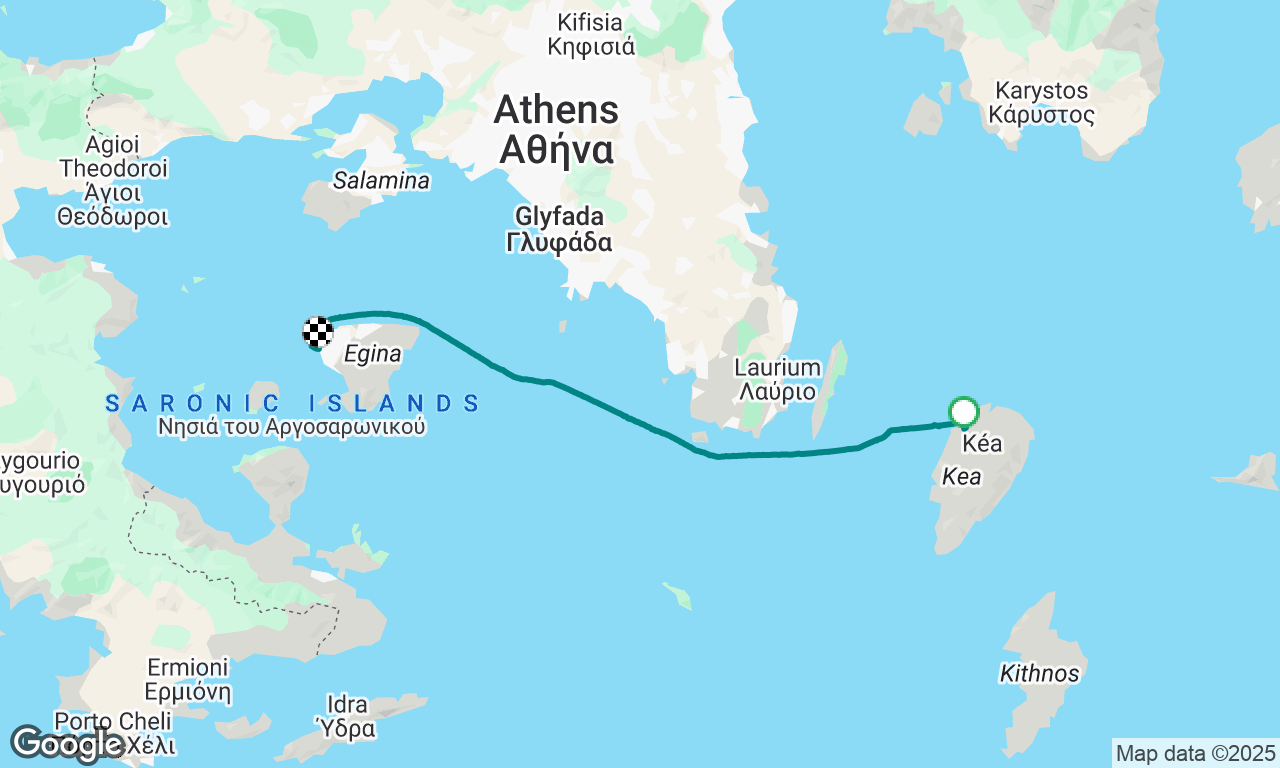 Bonous Miles Flotila 
Leg 4
Kea to Aegina 