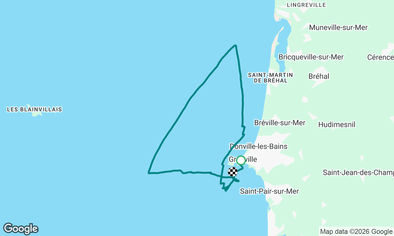 Voyage map