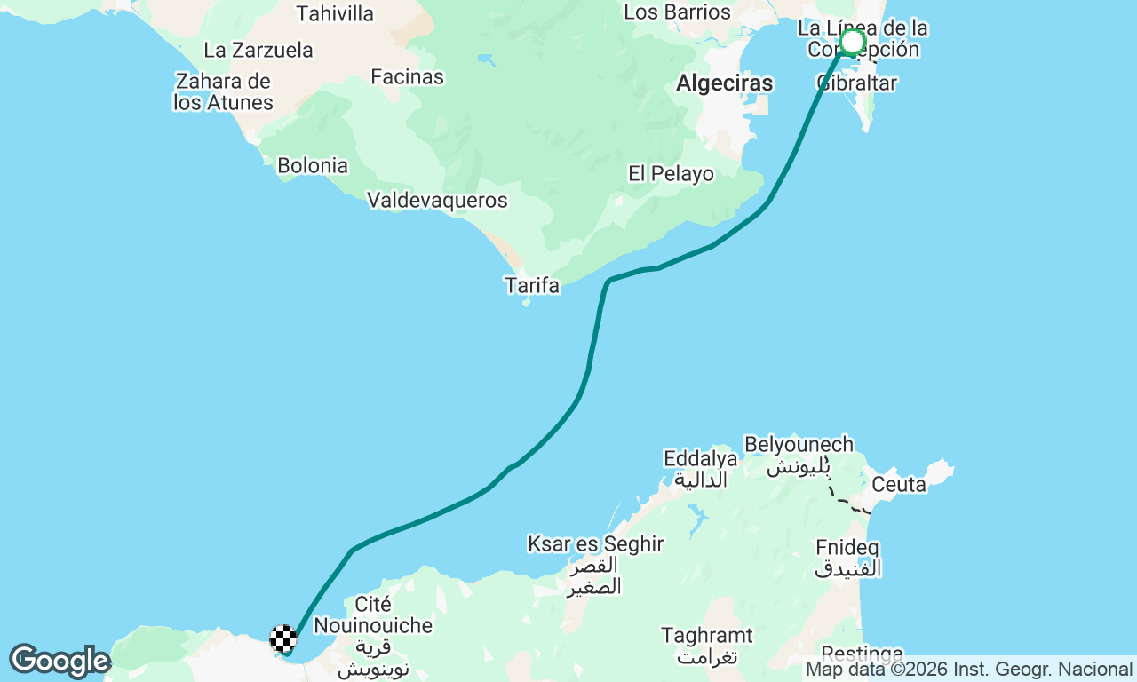 Alboran 9/2026: La Linea -> Tanger