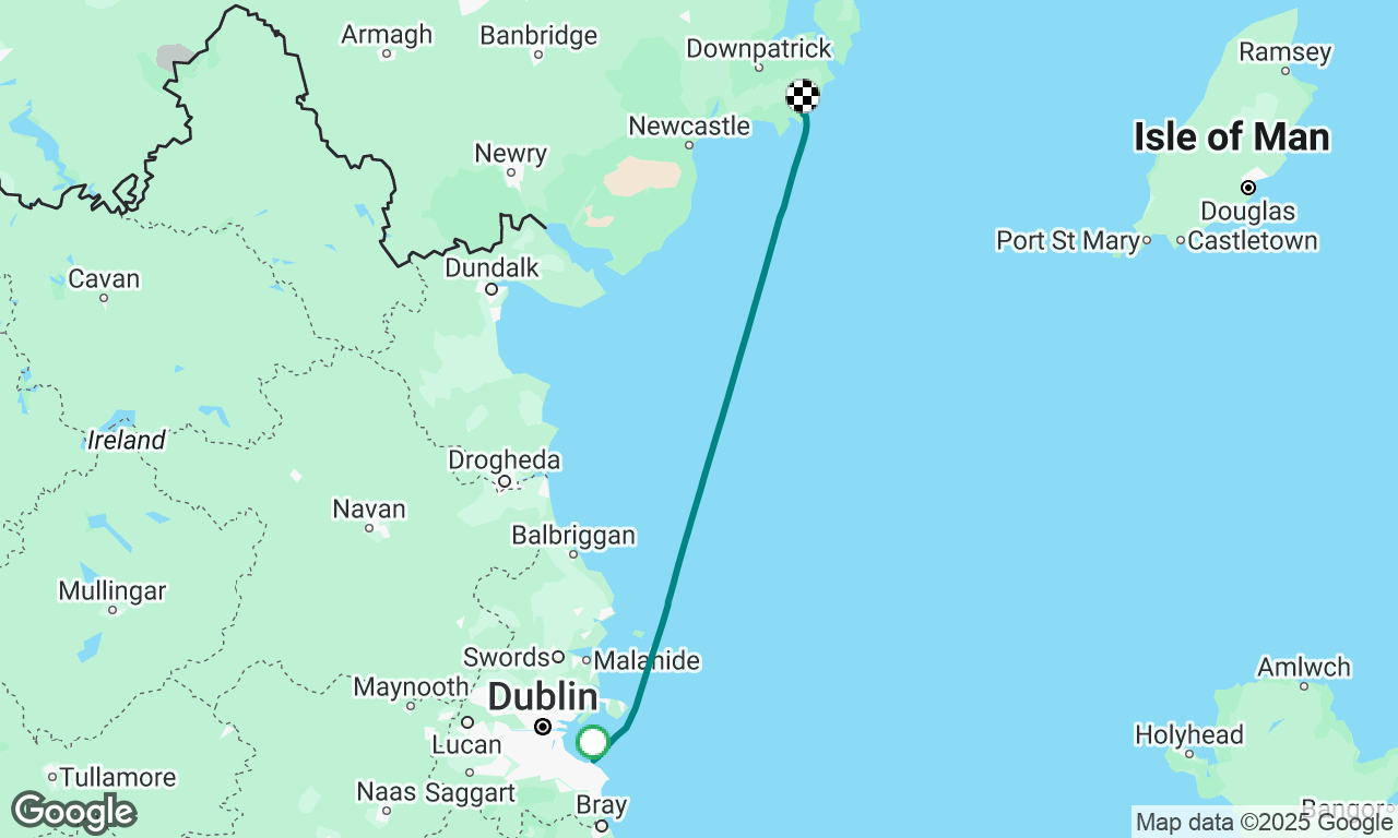 Dublin to Ardglass