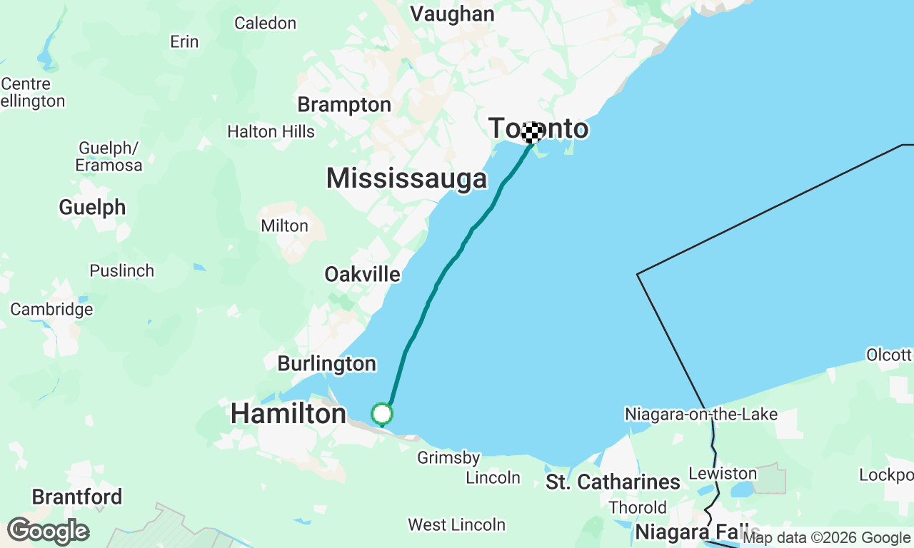 Voyage map
