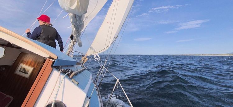 Voyage photo from Into a Northerly 1m Chop