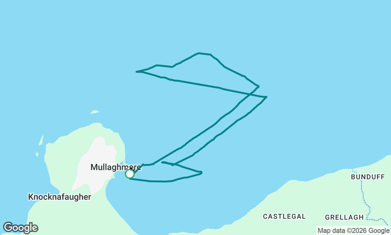 Into a Northerly 1m Chop