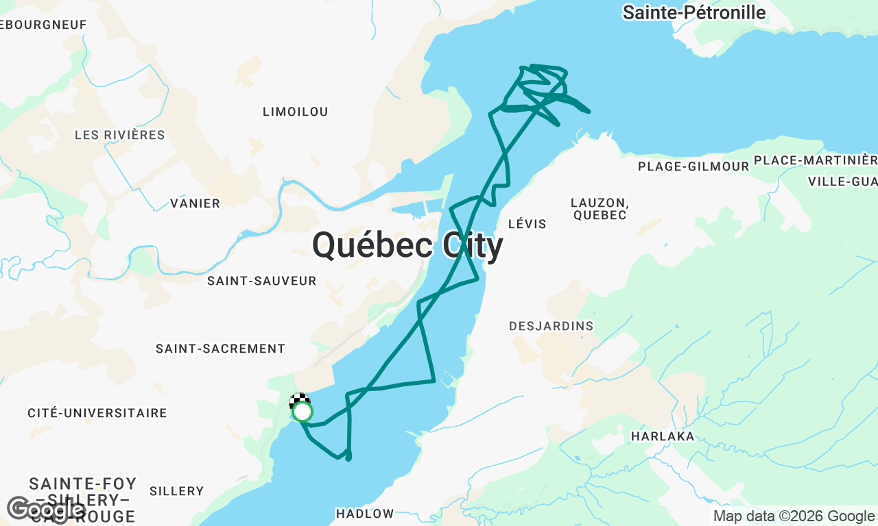 Voyage map