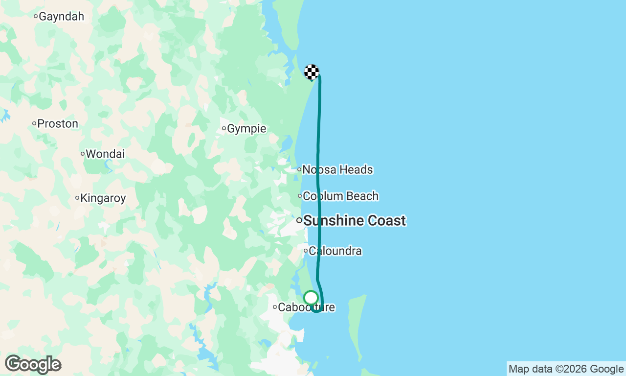 Bongaree to Rainbow Beach