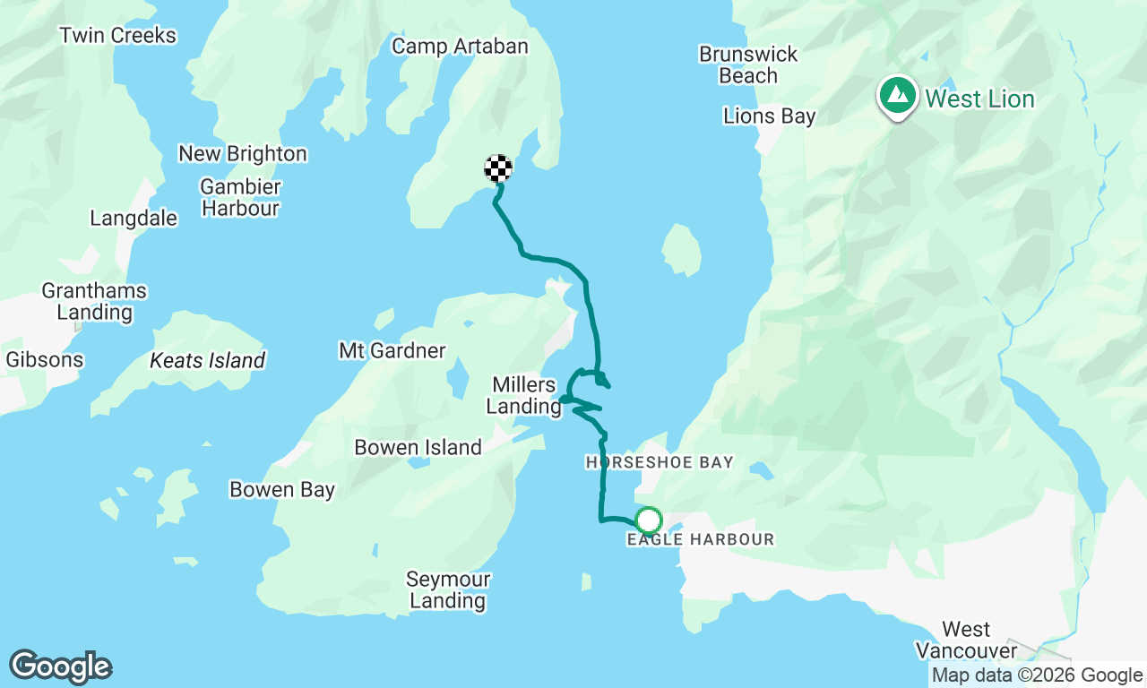 Voyage map