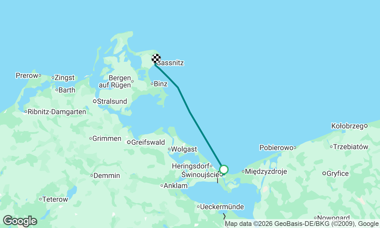 Voyage map