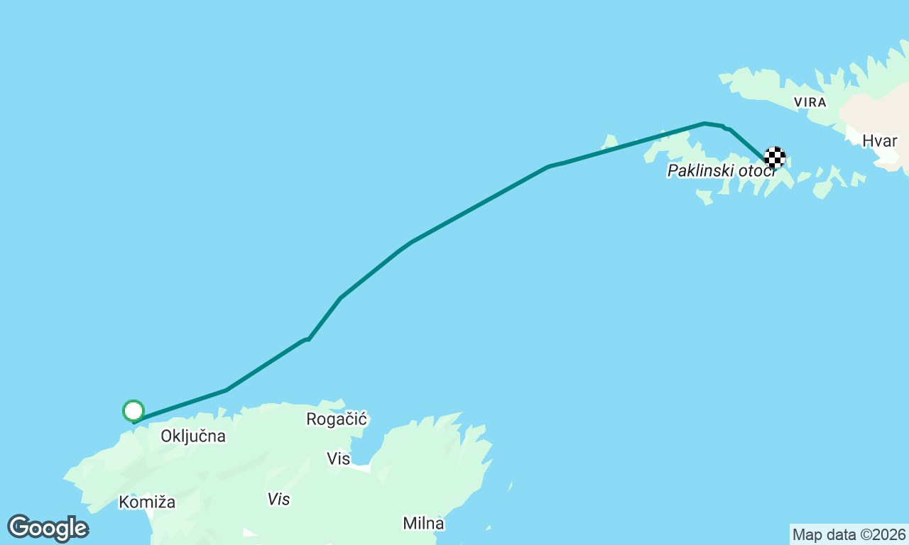 Voyage map