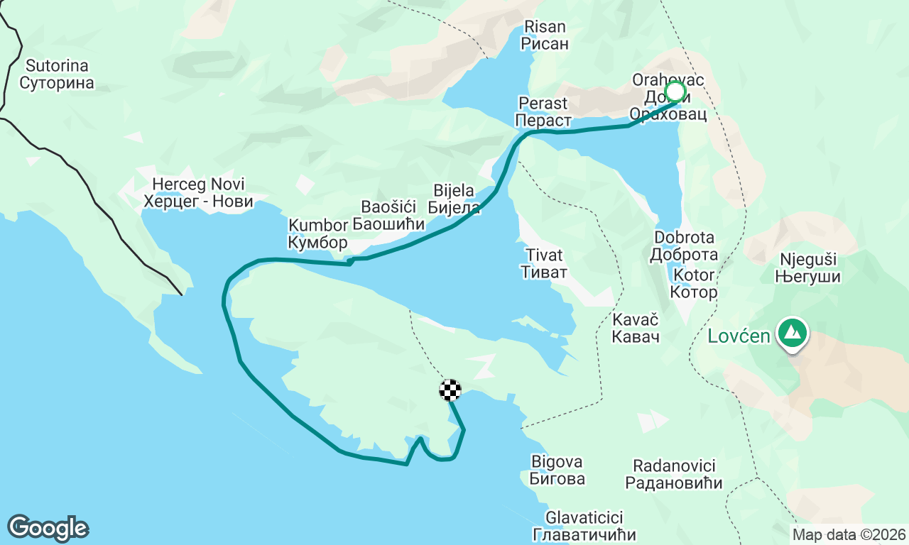 Southbound to Lushtica Beach