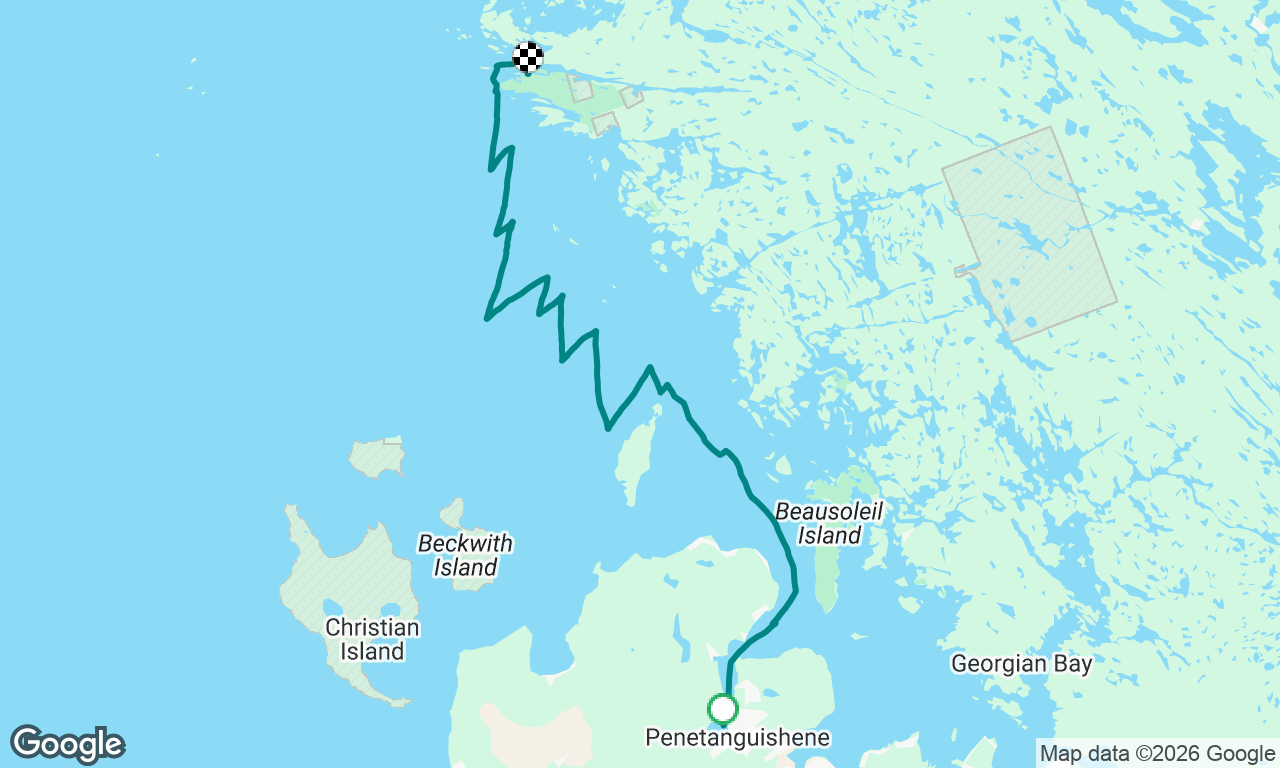 Penetanguishene to 12 Mile Bay