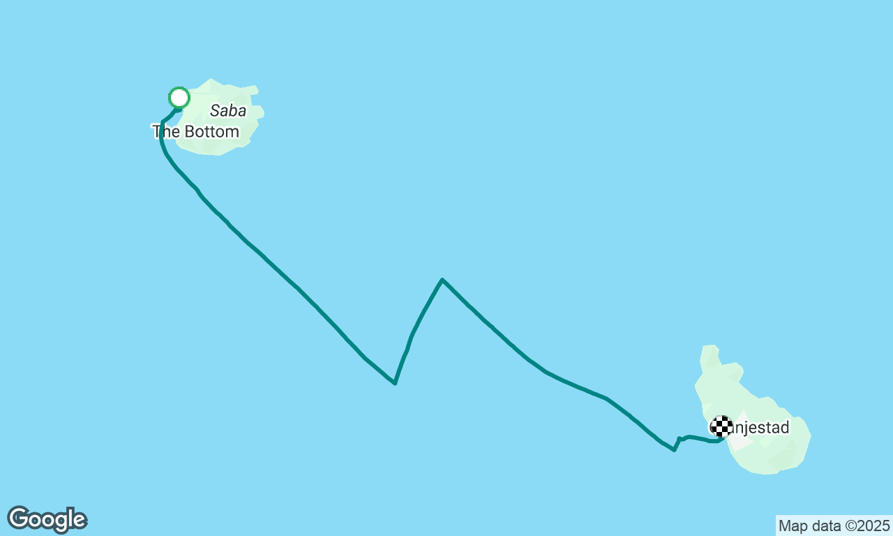 Saba to Statia