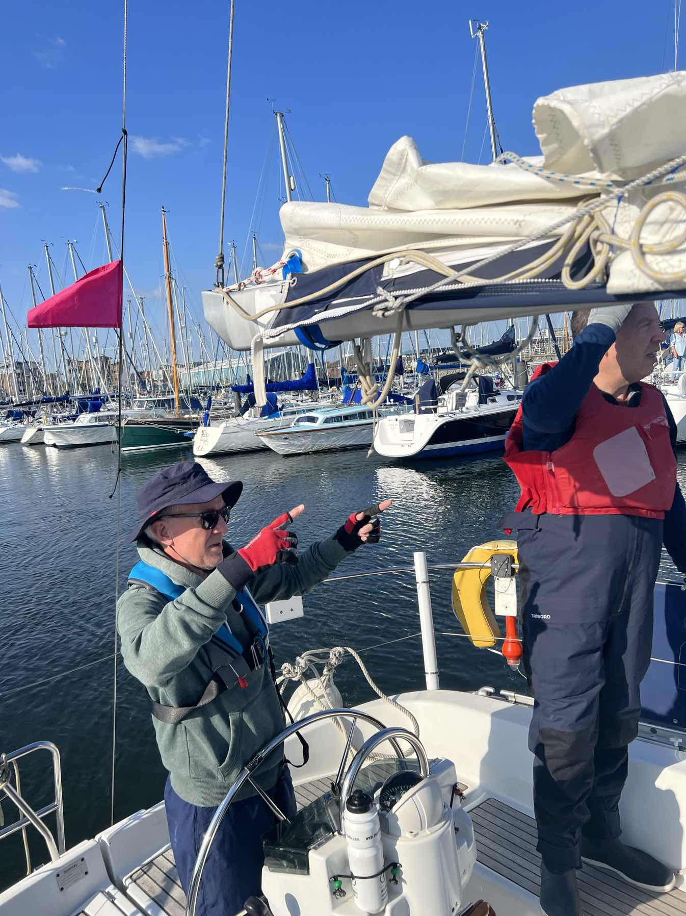 Poole Yacht club , racing with Phil !_CA236A95-DFC4-4D19-85A8-C360C3B81FAA