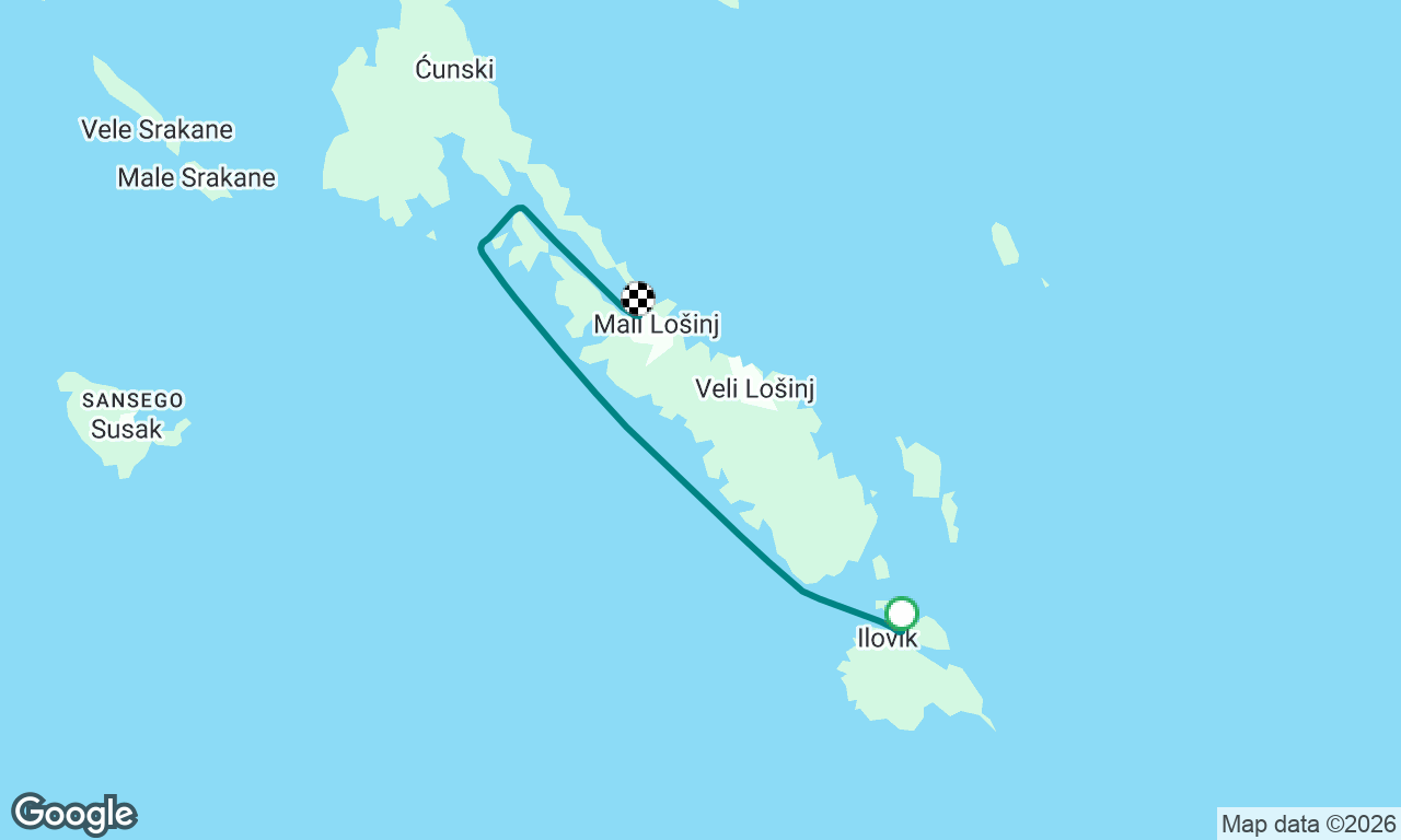 Voyage map