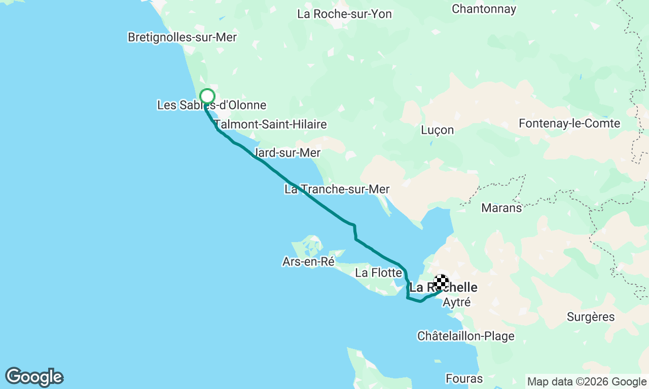 Voyage map