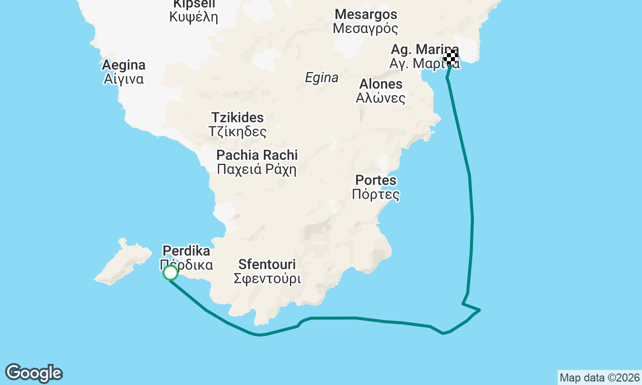 Voyage map