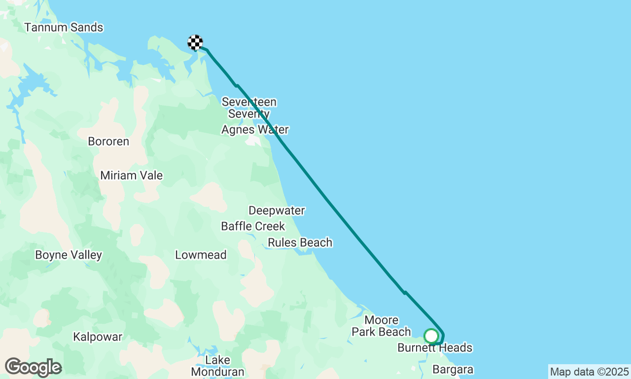 QLD25 21. Burnett Heads to Pancake Creek