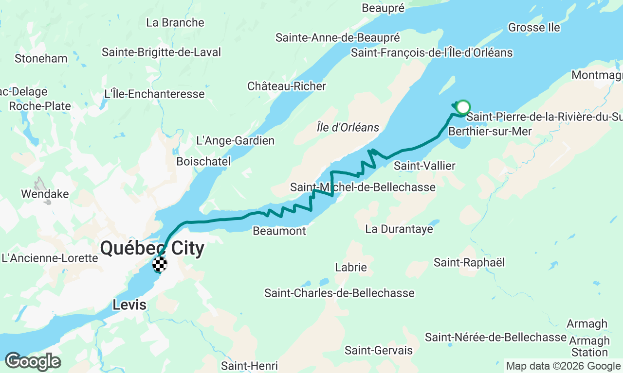 Voyage map