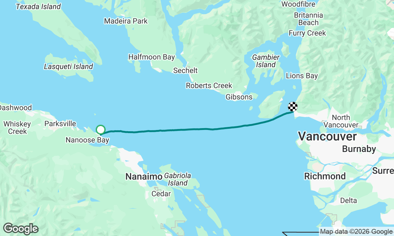 Nanoose Bay to Eagle Harbor 