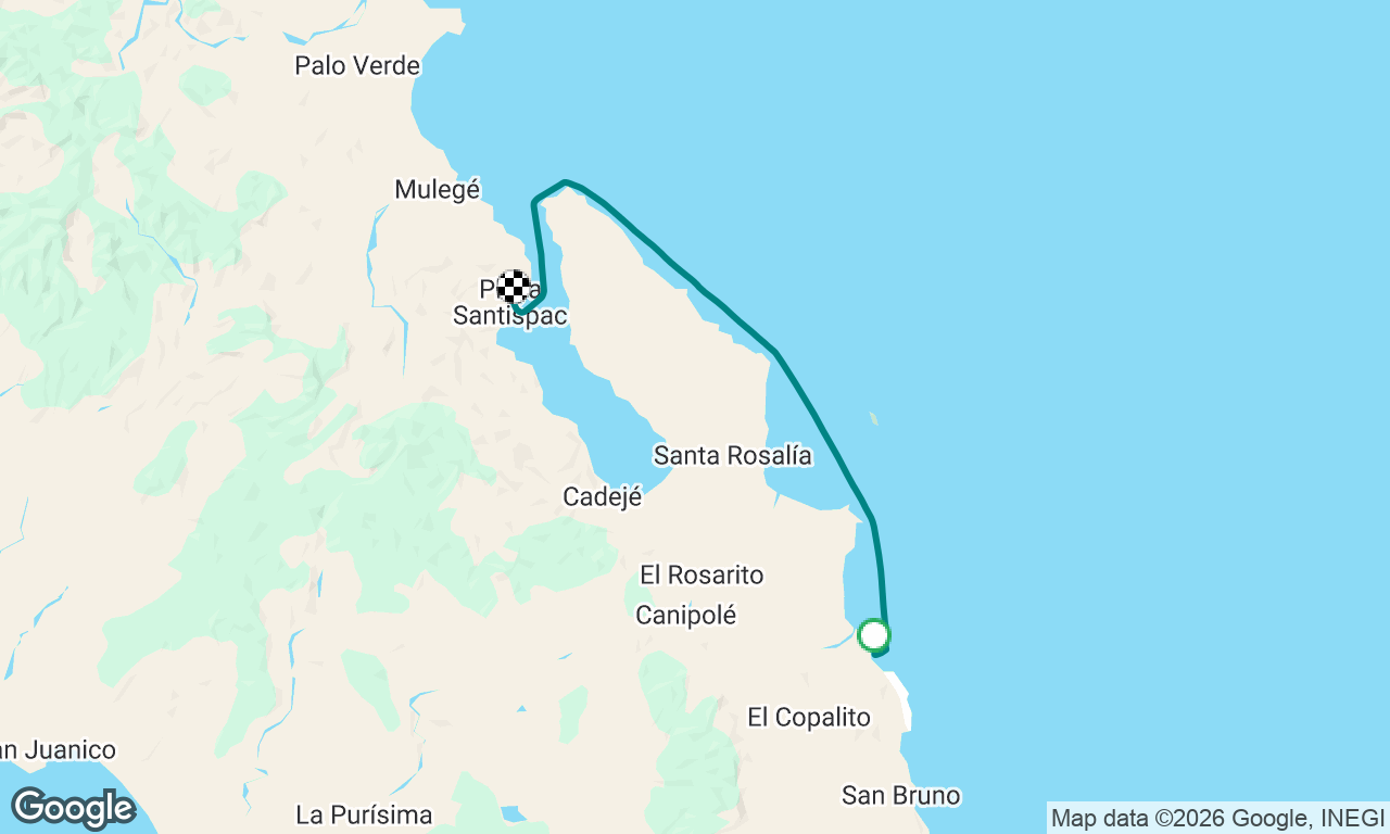 San Juanico to Bahia Concepcion