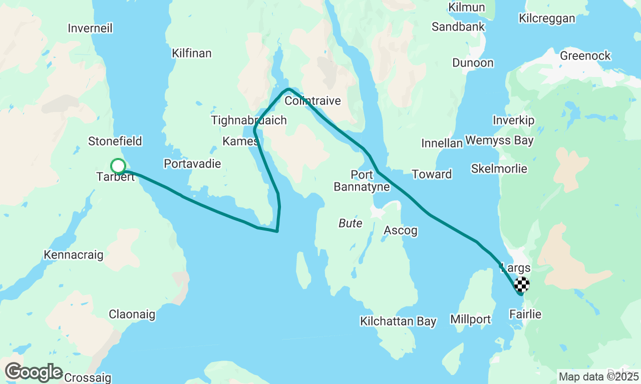Tarbert to Largs