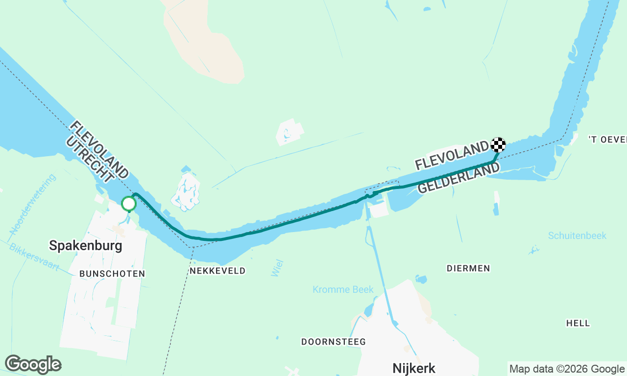 Voyage map