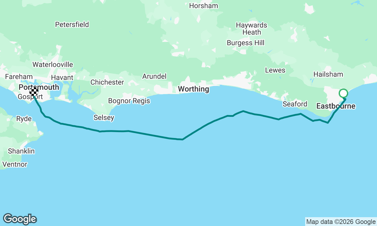 Eastbourne to Gosport
