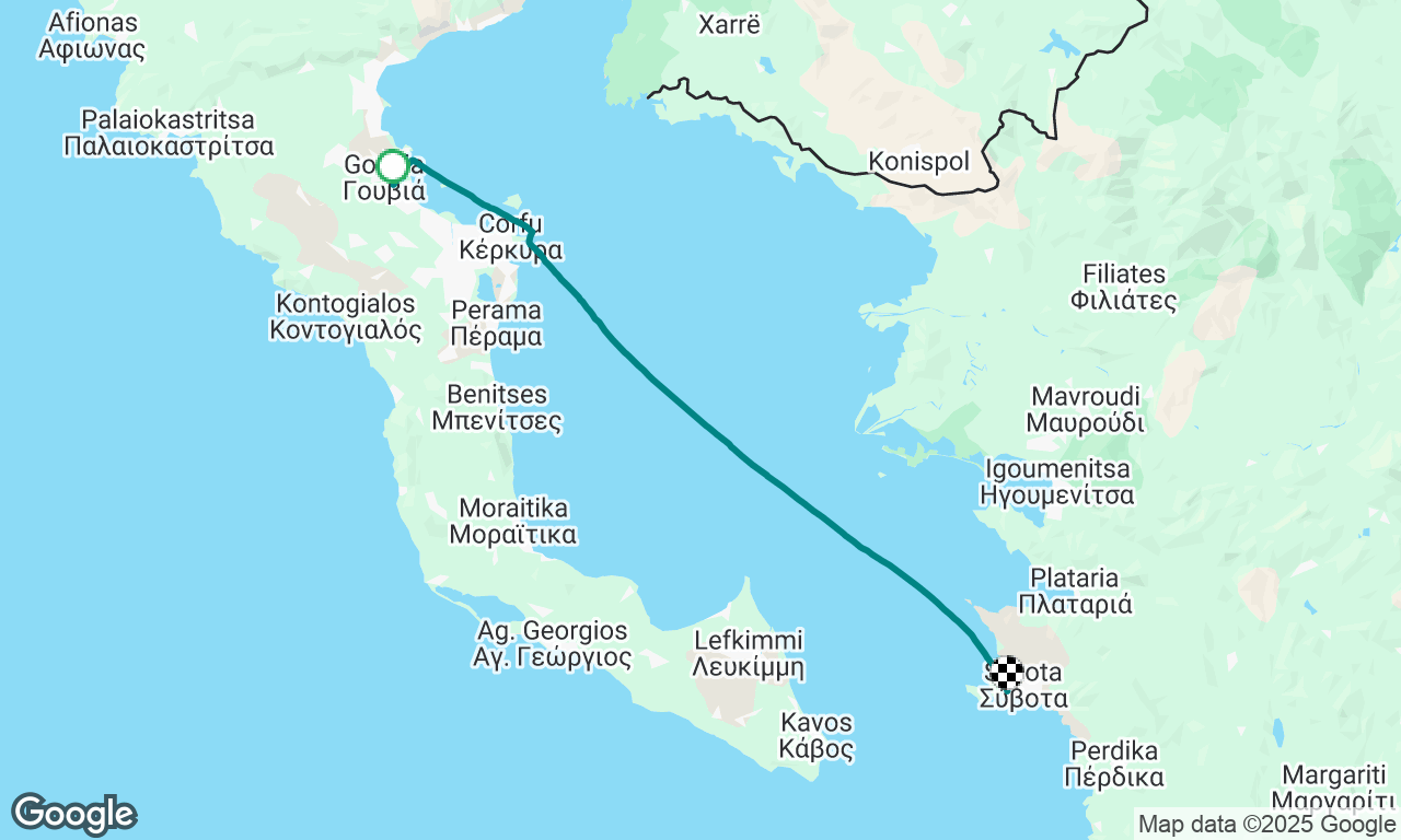 Flotilla May 4th Day 1: Gouvia to Karvouno