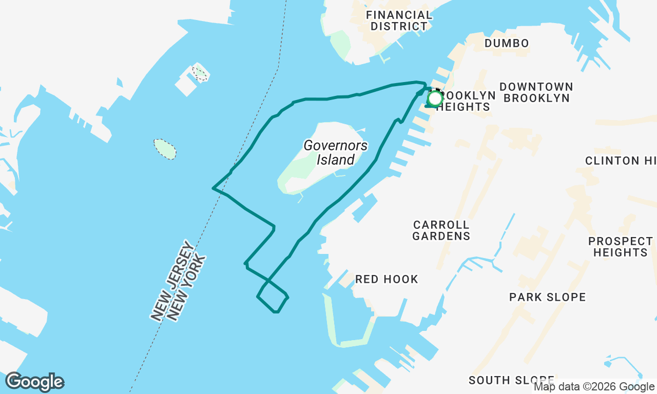 Voyage map