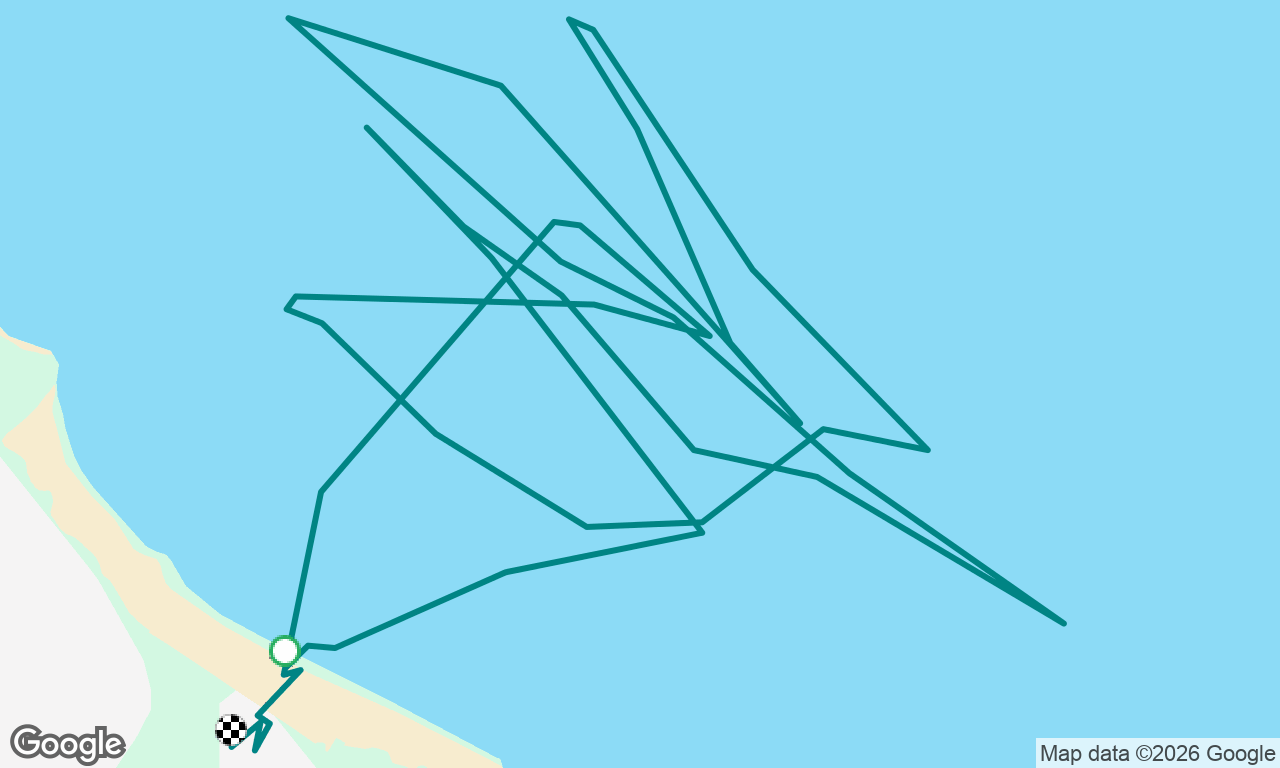 No. 8 sail - yay